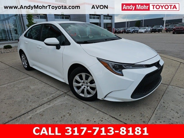 Used 2021 Toyota Corolla LE with VIN 5YFEPMAE7MP196792 for sale in Avon, IN